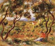 The Vines at Cagnes renoir